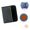 Carpeta FW Escolar 3x40 con Cierre Urban Gris c/Negro cod.202262