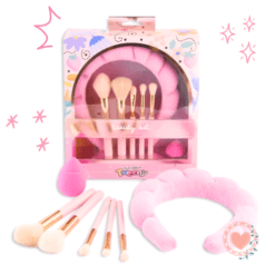 Beauty Set Ibi Craft 7 Pcs. Vincha, Brochas y Esponja cod.591100