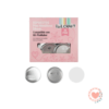 Repuesto Pins Metalicos 58 mm x 30 und.