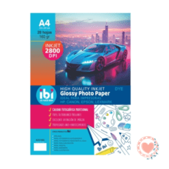 Papel Fotografico Ibi Craft A4 160 grs x 20 hojas