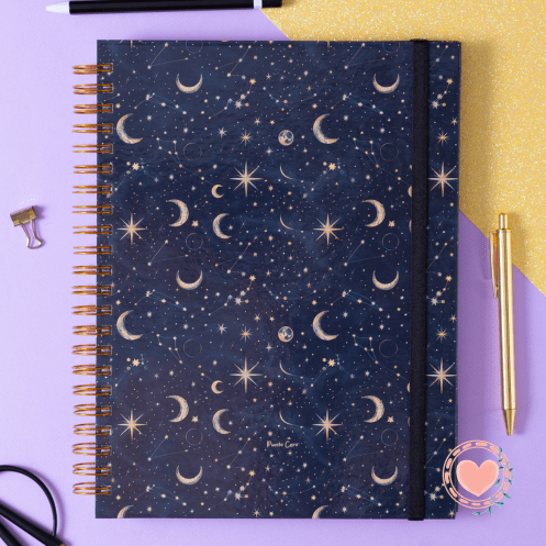 MI Cuaderno Base A4 Punto Cero T/D Rayado Lunas