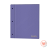 Carpeta Escolar N*3 Tapas FW Forrada Polipropileno Pastel Violeta