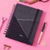 MI Cuaderno Base A5 Punto Cero T/D Rayado Black