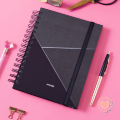 MI Cuaderno Base A5 Punto Cero T/D Rayado Black