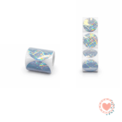 Papel P/Impresora Ibi Craft Holográfico 50 mm x 150 u Cod.657040