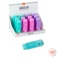 Goma de Borrar Stiletto Retráctil Verde Brw