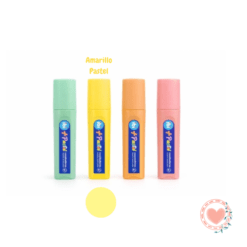 Resaltador Ibi Craft Amarillo Pastel