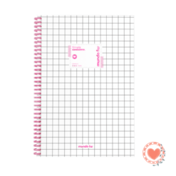 Cuaderno A4 Rayado FW Semirrigido Classic ByN