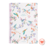 Cuaderno A4 Rayado FW Semirrigido Belle Pajaros