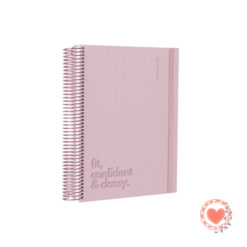 Cuaderno A5 Premium Rayado FW Tapa Dura Neo Pink Classy