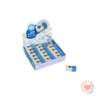 Goma de Borrar Tecnica grande Blanca y Azul x1 Ibi Craft