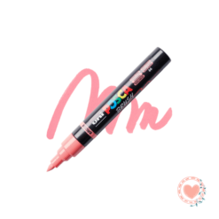 uni POSCA Marcador Brush PC-5BR Coral Pink