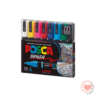 uni POSCA Marcador Brush PC-5BR Pack x8 Colores