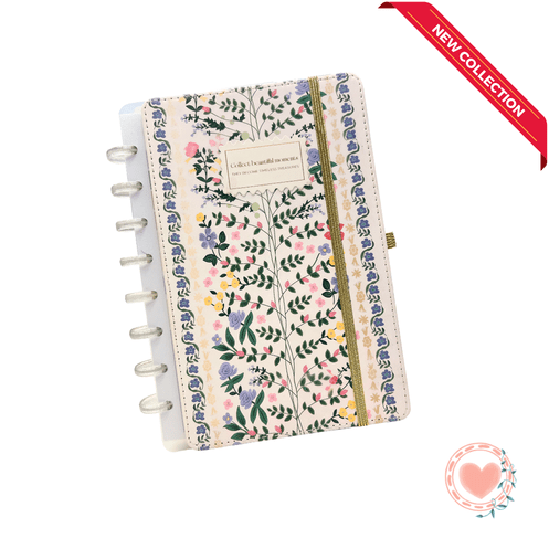 Cuaderno A5 Discos 80 Hojas Más Stickers Colección Helen Cod.115400