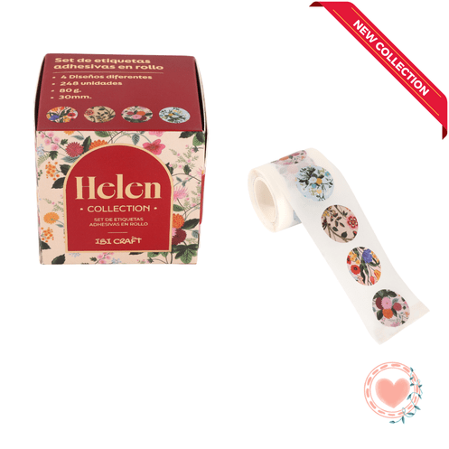 Rollo De Etiquetas Adhesivas Colección Helen cod. 055758