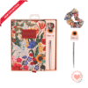 Set Cuaderno + Bolígrafo + Colita + Imán 4 piezas Colección Helen Cod.115340