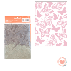 Plantilla 5¨ Texturado 2D Mariposas Sunlit IbiCraft Cod.658152
