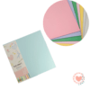 Papeles p/Scrap Ibi Craft 30x30cm 160grs x35 hojas Correo Cod. 600812