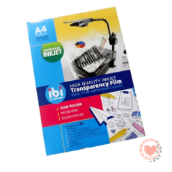 Transparencia Para INK-JET A4 x 50hjs Ibi Craft Cod.950003