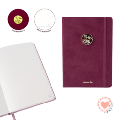 Bullet Journal Colección Malbec Rojo Vino