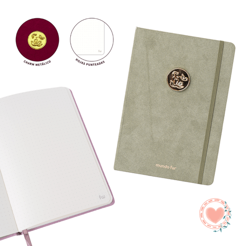 Bullet Journal Colección Malbec Verde