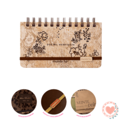 Agenda Pocket Boho Print FW 16,5x9,5 cm Cod. 203777