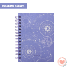 Agenda Cuaderno A5 Punto Cero Cielo Mistico Cod. 6061