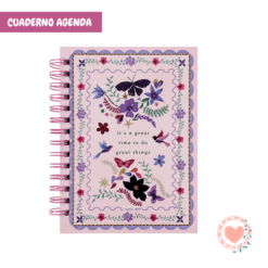 Agenda Cuaderno A5 Punto Cero Blooming Season Cod. 6062