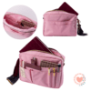 Organizador Scrap FW Malbec Rosa Cod. 203527
