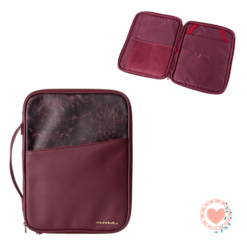Funda y Organizador Tablet 12" FW Malbec Bordo