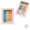 Set de 9 Bolígrafos Gel FW Borrable Sweet Cod. 203586