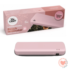 Maquina Plastificadora A4 Profesional Rosa IbiCraft