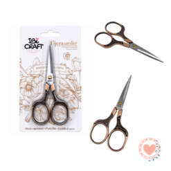 Tijera Ibi Craft De Precisión 13 cm Gold Rose Atelier Cod. 900658