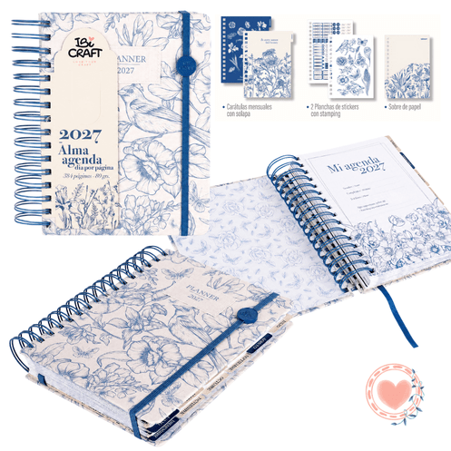 Agenda Alma 2027 Colección Ibi Craft Cod. 115360
