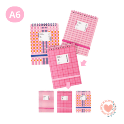 Libreta FW A6 50 Hojas Rayadas Simply Awesome Fucsia Cod. 203555