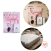 Cortante De Telgopor 2 en 1 Ibi Craft Rosa cod.055811