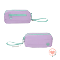 Cartuchera c/Cierre Doble Ibi Craft Lila cod.077805