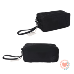Cartuchera c/Cierre Doble Ibi Craft Negra cod.077810