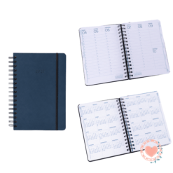 Agenda BPack Simple FW A5 Azul Cod. 203803