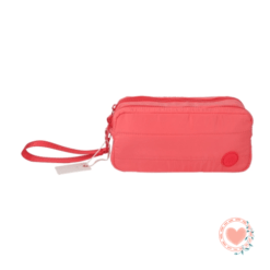 Cartuchera c/Cierre Doble Ibi Craft Coral cod.077815