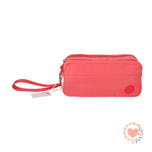 Cartuchera c/Cierre Doble Ibi Craft Coral cod.077815
